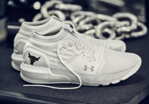Benzer Shoes  Under Armour Project Rock 3 White