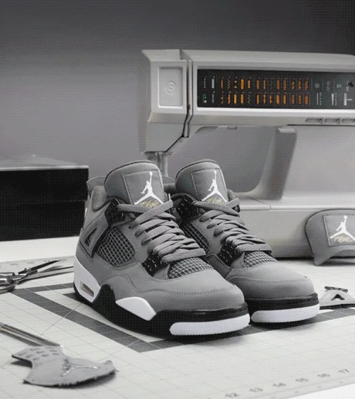Jordans retro 4 cool grey outlet