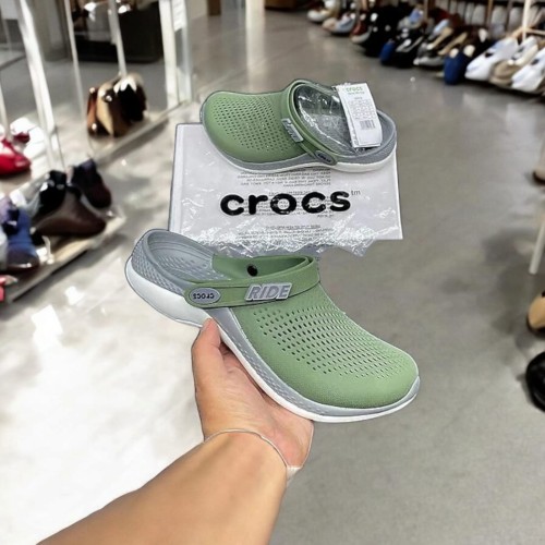 Benzer Shoes Crocs Literide 360 Clog Green With Slate